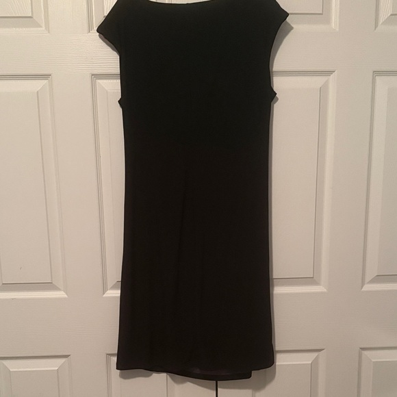 Anne Klein Floral Black Dress - Picture 3 of 3